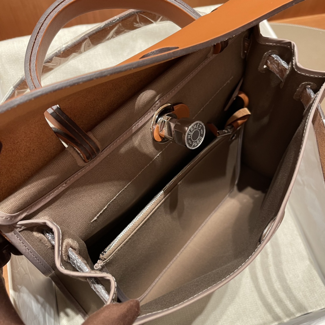 에르메스 에르백31 셀리에 캔버스 에토프 은장